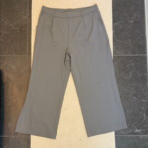 HALARA Charcoal Wide-Leg Pants